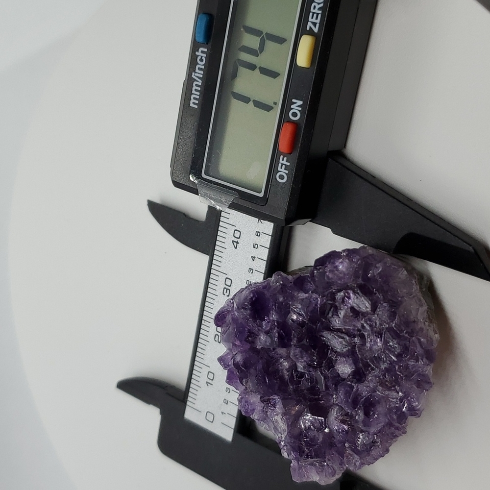 Amethyst Clusters Two Beautiful Pieces Dark & Light Colors #33 - Picture 6 of 16